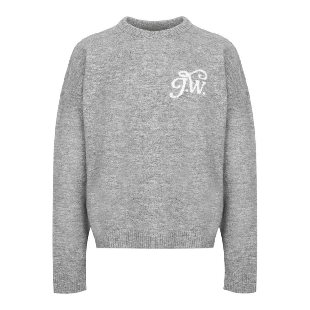 Jack Wills Mens Signature Crew Neck Sweatshirt / Grey Marl